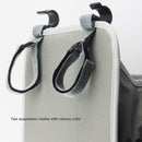 Baby Crib Hanging Bags Portable Bedside Organizer Storage Bag Box (Grey)