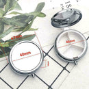 Portable Metal Medicine Organizer Pill Box Makeup Storage Pill Container Ca G9M5