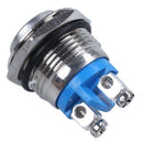 16mm High Round High Round Momentary Metal Push Button Switch D6C3