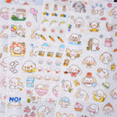 6pcs Cute Big ear dog stickerdiy decoration sticky albumdiary scrapbookingtoy SP