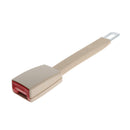 Car Seat Belt Extender Seatbelt Extension Buckle Socket Adults Kid C Beige