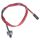 10Pcs Computer Motherboard Power Cable Switch On/Off/Reset But 3C