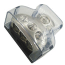 Power Distribution Block, 0 Gauge in 4 Gauge Out 3 Way Outputs Splitter for Car