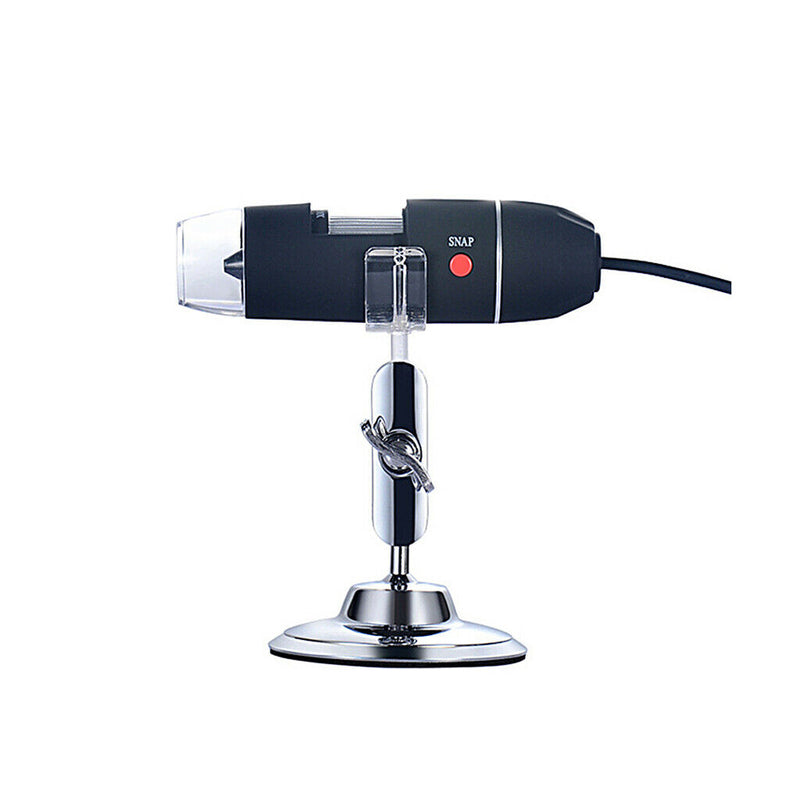 Mini 8-LED Digital USB Microscope 500X With Stand For  Android Mobile