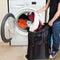 Large Laundry Bag 24 inch X34 inch with Zipper, College Laundry Backpack wi U6Y5