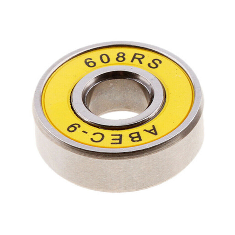 24 Pcs 608RS-ABEC 9 Bearings High Performance Roller Skate Scooter Skateboard