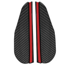 2x Carbon Fiber Look Car Side Rear View Mirror Rain Visor Snow Guard Shield A
