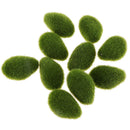 10x Mini Artificial Moss Balls Moss Stones Grass Turf Stones Fairy Garden A