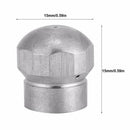 1/8"  Sewer Cleaning Jetter Nozzle 1 Front 3 Back