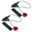 2Pcs Piezo Contact Microphone Mic Pickup for Guitar Violin Banjo Mandolin U