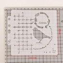 S82 Flower Spray Mold DIY Scrapbooking Stencil Cake Coffee Decorating Craft To3C
