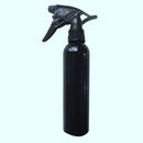 300Ml Empty Aluminum Metal Bottle With Black Fine Mist Spray For Body Depic