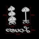 3pcs Love Lines Dies Stencil Craft Embossing Cut Die For DIY Scrapbooking