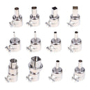 12pcs/set Soldering Station 850 Hot Air Gun Welding Heat Resistant Nozzles A