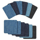 18 Pcs Denim Patches Diy Iron On Denim Patches For Jean Clothing And Jean P