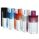 Glass Round Bottle Waterproof Pill Case Sealed Container Mini Snuff BottlesJAlj
