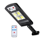 Waterproof Solar COB Wall Light Human Motion Sensor Lamp (A Remote Control)
