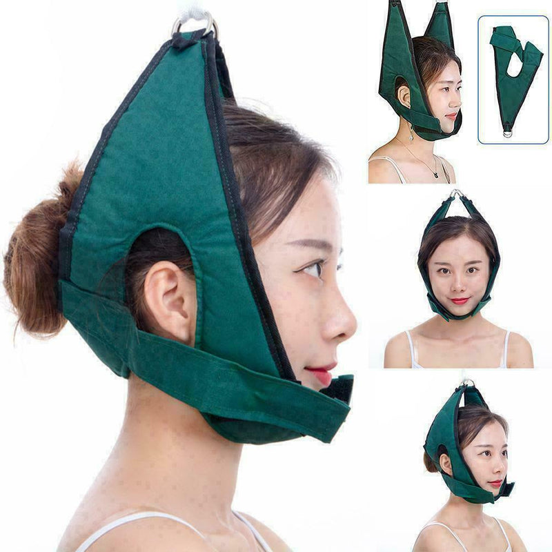 Cervical spine fixation belt adjustable pillow closure E4R8 fixation Y3O7