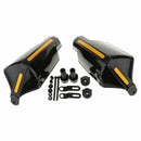 1 Pair Universal Motorcycle Scooter Handguards Handguard for 7/8 Bar Black