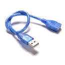 Excellent Short USB 2.0 Type A Female To Male Extension Extender Cable  OZ