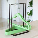 Iron Clothing Organizer Hanger Holder Hook Stacker Rack Storage fr Family Daily