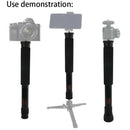 P256A Portable And Portable Monopod 28Cm Folding Length Camera Phone Suppor