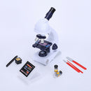 C2129 Kid Student Beginner Microscope With LED 80X 200X 450X Magnification