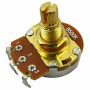 10Pcs Guitar Full Size Pots B500K L18Mm Shaft Audio Volume Taper Potentiome F5E5