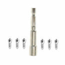 100pcs 12mm Tire Anti-slip Screw Stud Wheel Tyre Lugs Snow Nail Tire Spikes R9L7