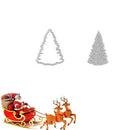 Christmas Tree Metal Cutting Dies Scrapbooking Paper Cards Craft Stencil Making