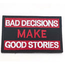 Embroidered Patches Sew On Transfers Hook Loop Appliques Badges