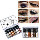 6 Colors Shimmering Pearlized Liquid Eyeshadow Set Eye Shadow Shade For Face