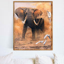 5D DIY Full Drill Diamond Painting Cross Stitch Embroidery Kit (Elephant08)