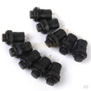 50x Black On/Off Latching Push Button Switch Locking Car Dashboard Dash Boat