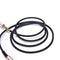 Right Angle Stereo 3.5mm Male to Male Audio AUX Earphone Extension Cable  JR