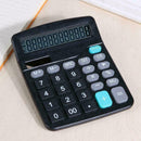 1* Solar Battery Desktop Calculator Basic 12 Digit Office Supplies Large Di J8X2