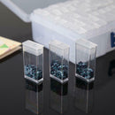 Transparent Diamond Painting Box for Jewelry Nail Art Container (42 Slots)