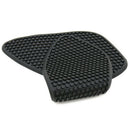 Motorcycle Black Rubber Gas Oil Tank Knee Pads Motorbike Universal Fuel Tan