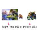 DIY 5D Diamond Painting Embroidery Quiet House Cross Stitch Kit Room Decor