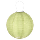 Waterproof LED Solar Cloth Chinese Lantern Festival Hanging Lamp (Yellow)
