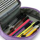 72 Holder Pen Colored Pencil Case School Multi-functional High Capacity Zip