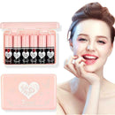 6 Color Matte Lipstick Liquid Long-Lasting Matte Lip Glaze Shimmer Lip Glos N7I6