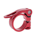 34.9mm Bicycle Seat Tube Clamp Quick Clamp Pipe Clamp red
