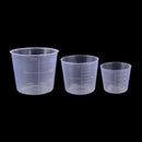 Small Plastic Glue Mixing Cup Bait Mix Measuring Cups Kit  for Carp Fishing 3C