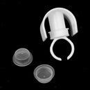 1Set Lash Strip Pallet Glue Ring Perfect for Volume Fans Eyelash Extensions