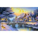 Scenery 5D DIY Full Round Drill Diamond Painting Embroidery Craft (B1024)