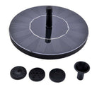 Bird Bath Fountain Solar Powered Water Pump Floating Outdoor Pond Garden Patio