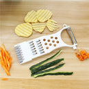 1Pc Multi-function Vegetable Slicer Cutter Chopper Cucumber Peeler Kitchen T Kw
