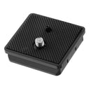 4Pcs Camera Tripods Quick Release Plate Connector for Weifeng Tripod 40x42mm
