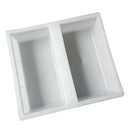 5pcs Driveway Paving Brick Patio Concrete Slabs Path Garden Walk Maker Mould